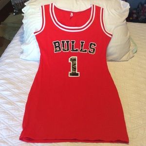 Girls Chicago Bulls Jersey dress